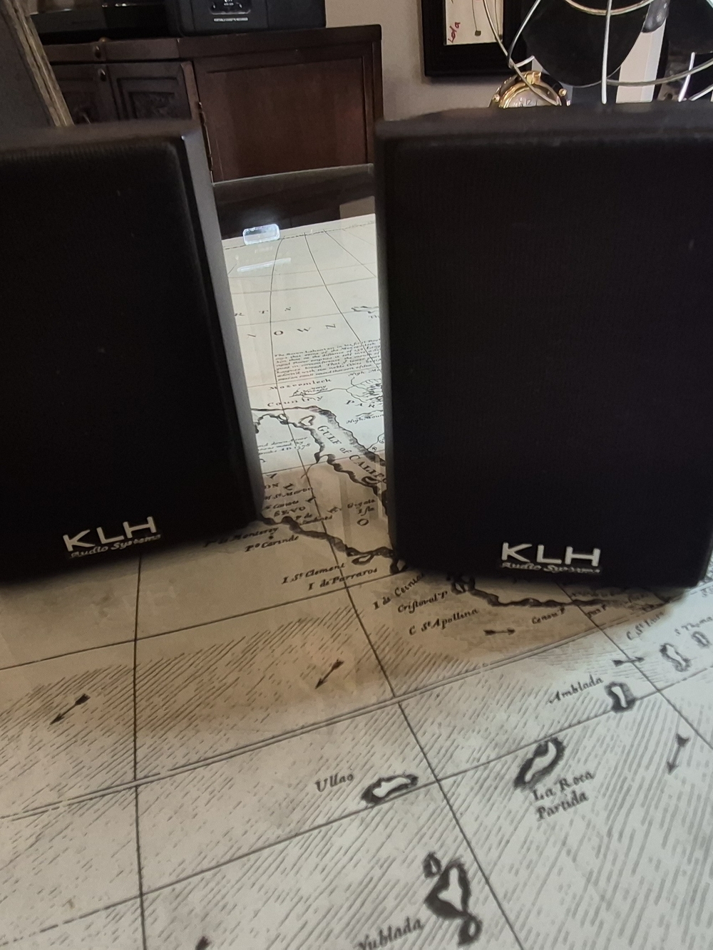 Compact Portable Speakers in Black - Pair